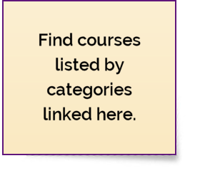 link to list of courses by category