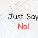 image - say no